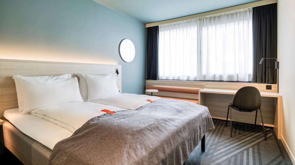 Picture of double room at Citybox Brussels