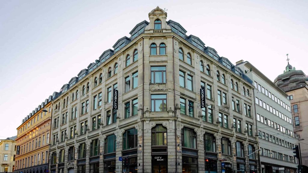 Picture of the Citybox Oslo facade